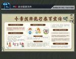 冬季健康教育展板