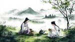 古风采茶