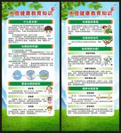 水痘健康教育知识展架