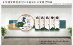 新中式校园文化墙