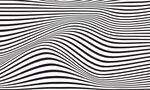 黑白色3d波浪线矢量背景
