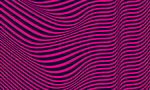 红色3d波浪线矢量背景