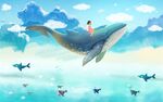 卡通海洋世界