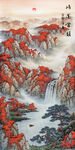 玄关山水画