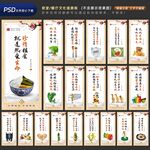 食堂餐厅文化标语展板