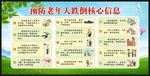 预防老年人跌倒核心信息宣传栏
