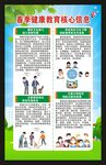 春季健康教育海报