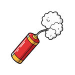 卡通简约烟花爆竹