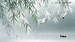 意境水墨竹子