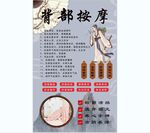 背部按摩背景墙