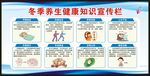 冬季养生健康知识宣传栏