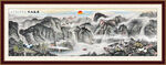 国画山水画