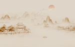客厅山水画