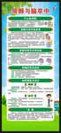 健康教育知识展架