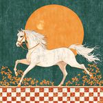 生肖马插画