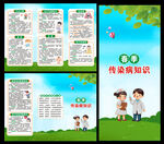 春季健康知识三折页