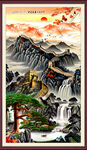 玄关山水画