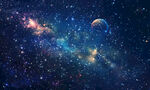 宇宙星空背景墙