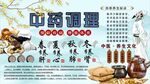 中药调理背景墙