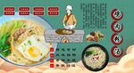 鸡肉粉汤背景墙