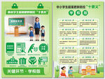 中小学生肥胖防控十要义学校版