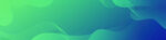 绿色渐变抽象波浪矢量背景