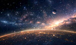 浩瀚宇宙星空图