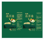 高档绿色山茶油包装盒礼盒设计