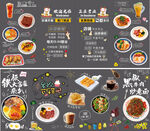 餐厅玻璃贴