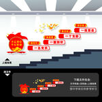 党建楼梯文化墙