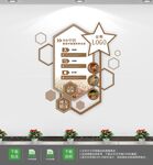 中医馆竖版文化墙