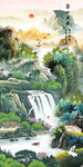 玄关山水画