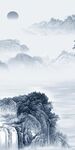 大气 现代中式玄关 tif分层