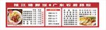 猪脚饭价目表