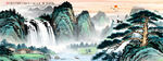 山水国画