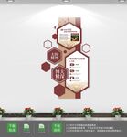 弘扬中医药文化墙