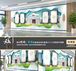 蒙古文化墙