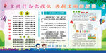 文明校园宣传栏