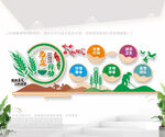 学校食堂文化墙