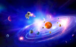 宇宙恒星行星