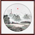 山水画山水