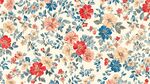 复古碎花图案