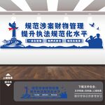 规范涉案财物管理文化墙