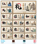 传统文化展板图片
