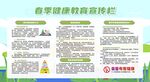 春季健康教育宣传栏