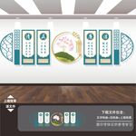 清正廉洁文化墙廉政展板