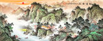 国画山水画