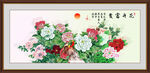 牡丹花国画