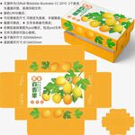 黄金百香果 水果盒子