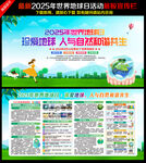 2025年世界地球日主题海报